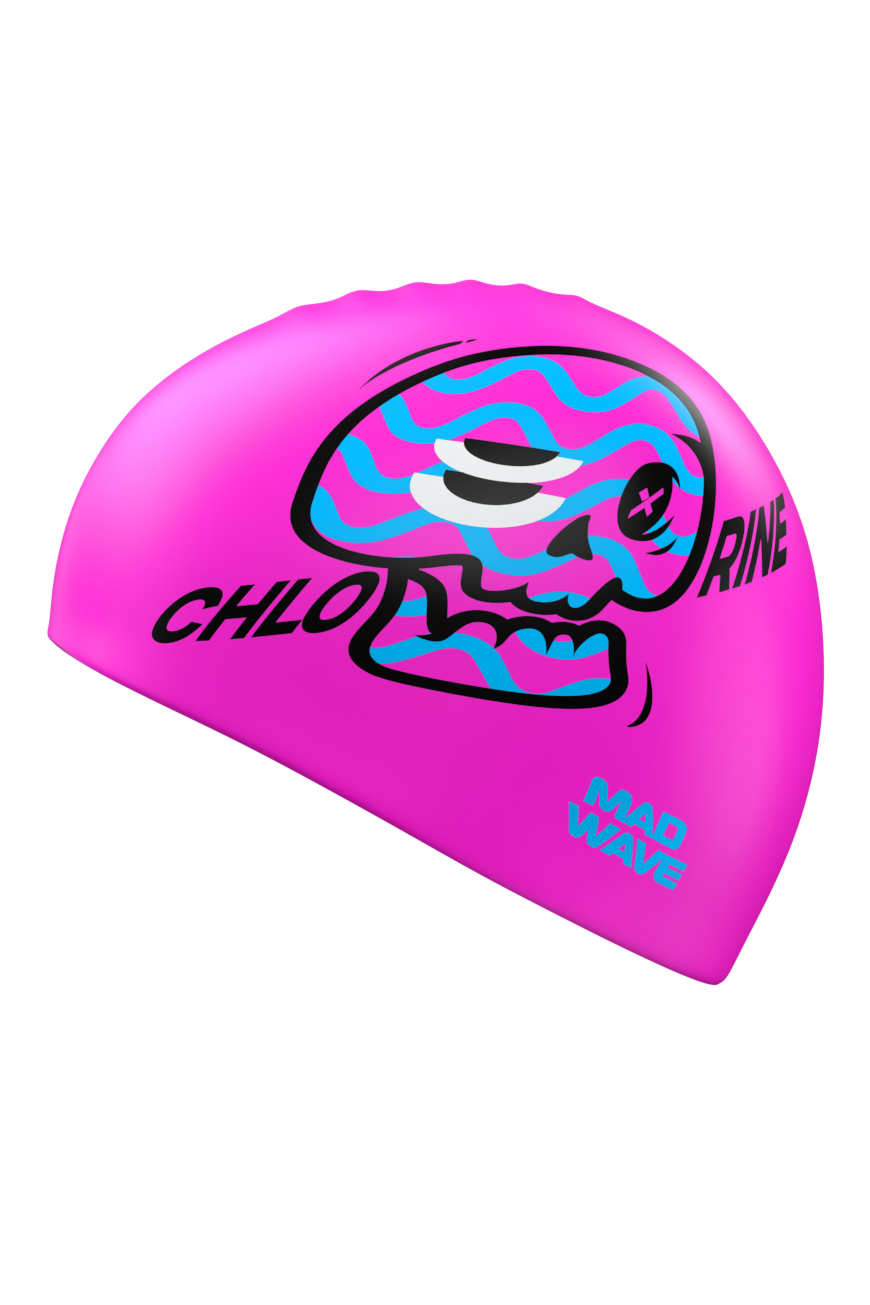 Силиконовая шапочка Chlorine — Розовый