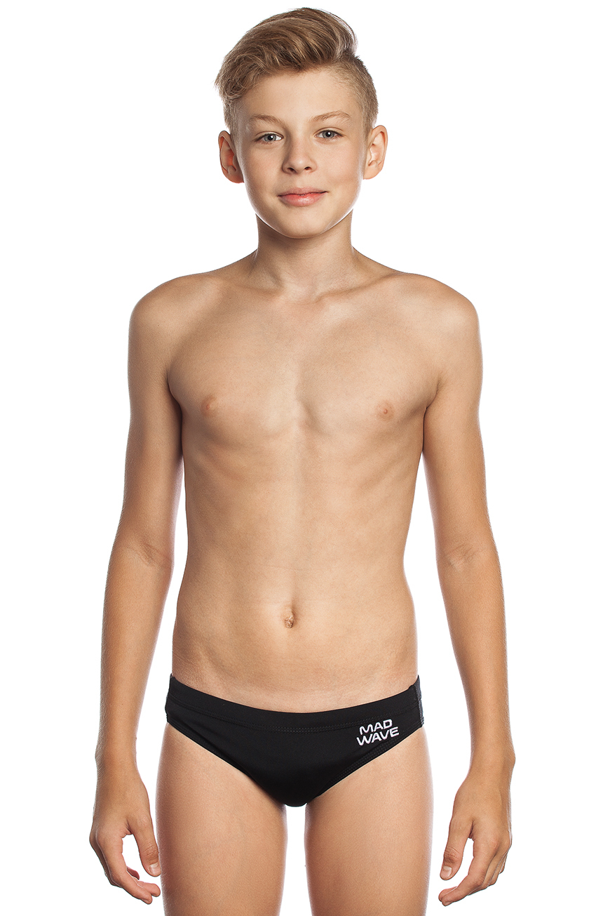 Юниорские плавки антихлор Cult junior PBT — Чёрный